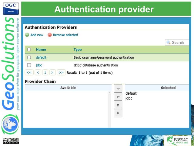 Authentication provider
