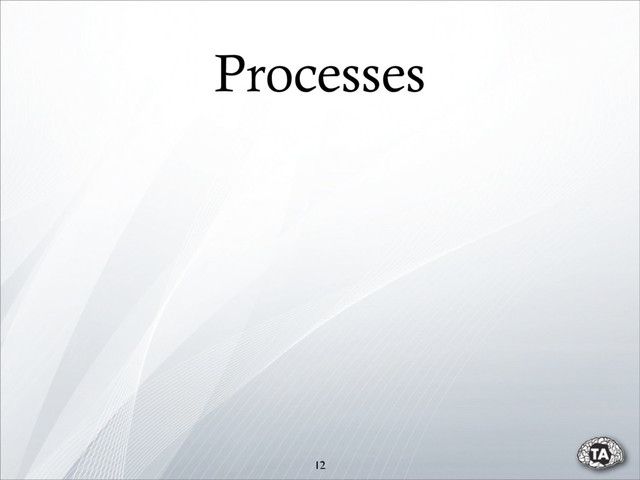 12
Processes
