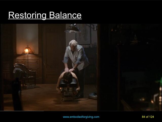 www.embodiedforgiving.com 84 of 124
Restoring Balance
