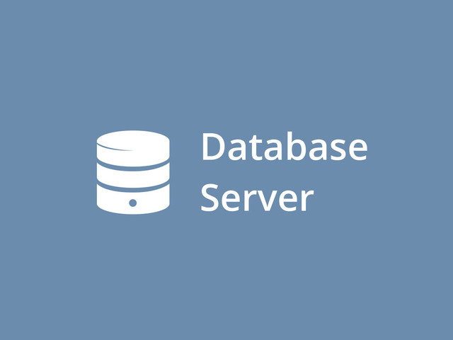 Database
Server
