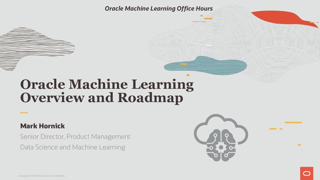 Introduction To Oracle Machine Learning AskTOM Office Hours Speaker 
