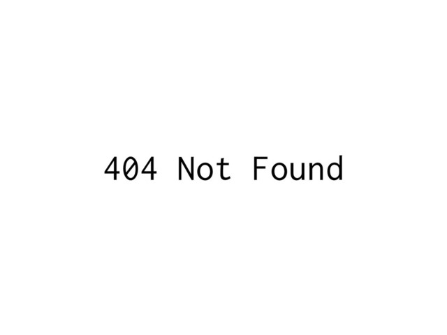 404 Not Found
