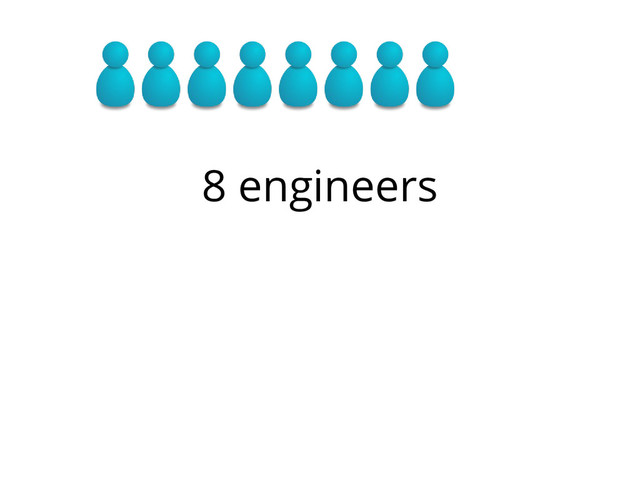 8 engineers
