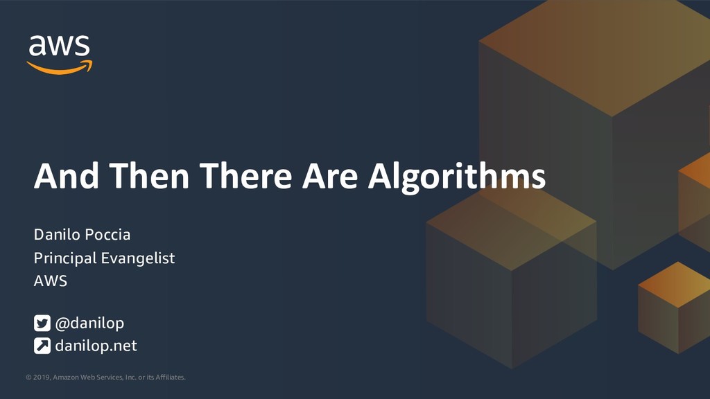 And Then There Are Algorithms – Part 1