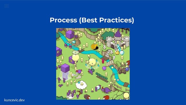 kuncevic.dev
Process (Best Practices)
