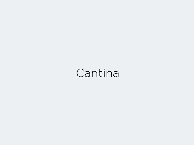 Cantina
