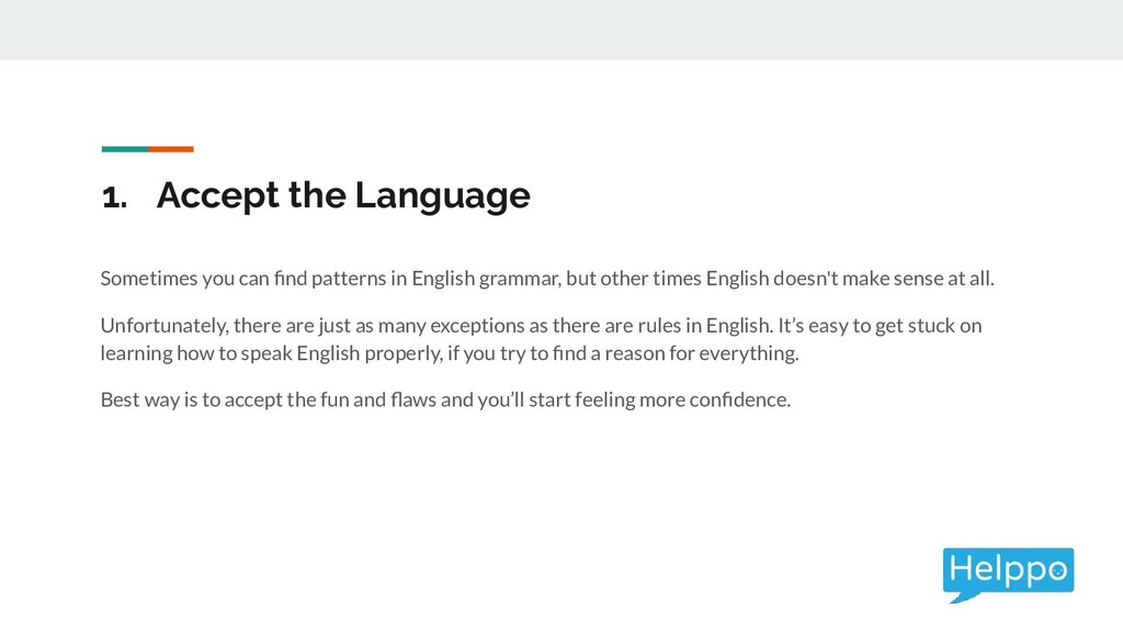 5 Effective Tips to Improve English Speaking Fluently - Speaker Deck