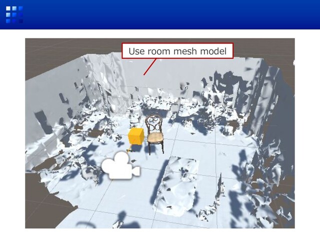 Use room mesh model
