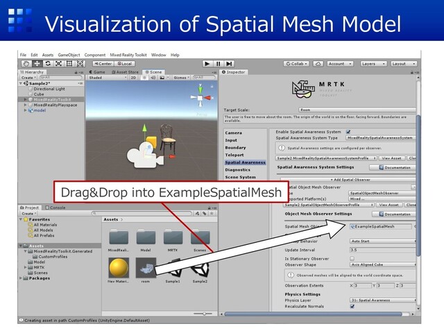 Visualization of Spatial Mesh Model
Drag&Drop into ExampleSpatialMesh
