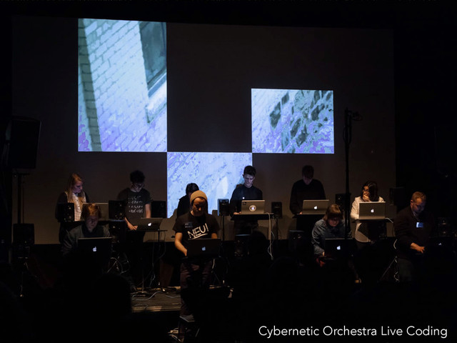 Cybernetic Orchestra Live Coding
