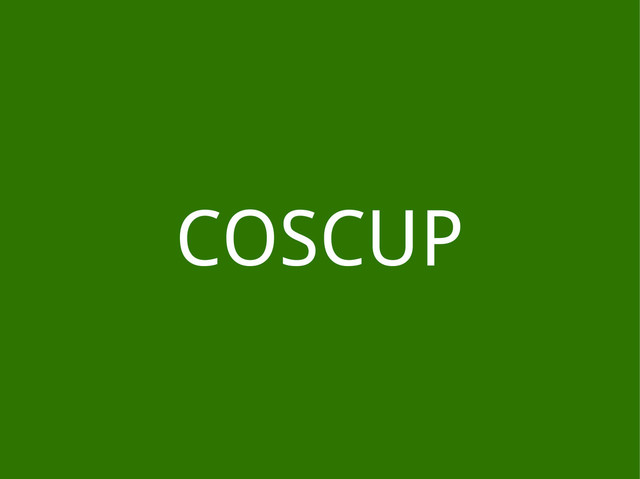 COSCUP
