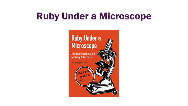 Ruby Under a Microscope
