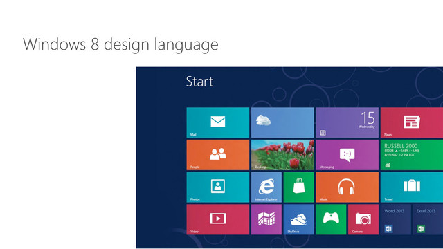 Windows 8 design language
