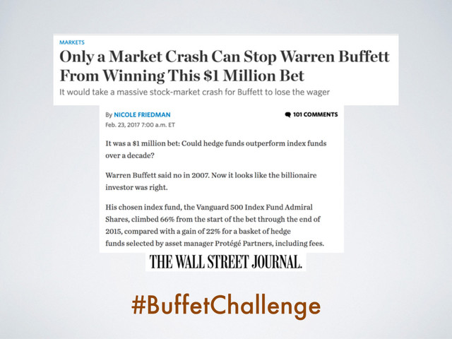 #BuffetChallenge
