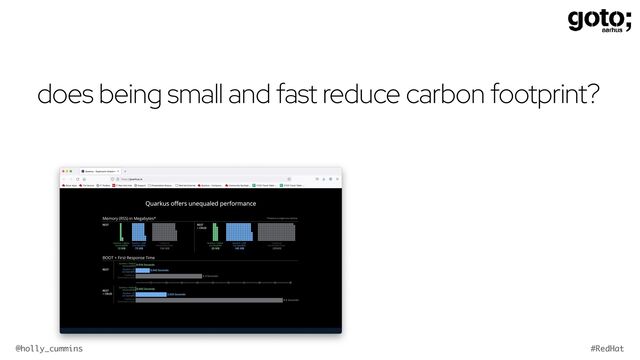 @holly_cummins #RedHat
does being small and fast reduce carbon footprint?
