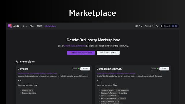Marketplace
