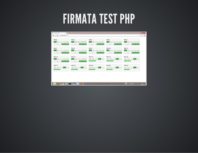 FIRMATA TEST PHP
