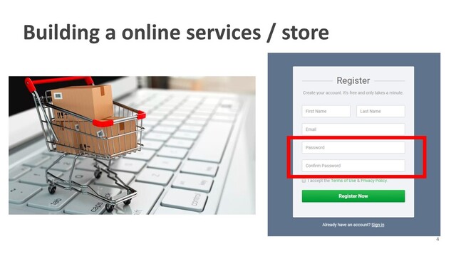 Building a online services / store
