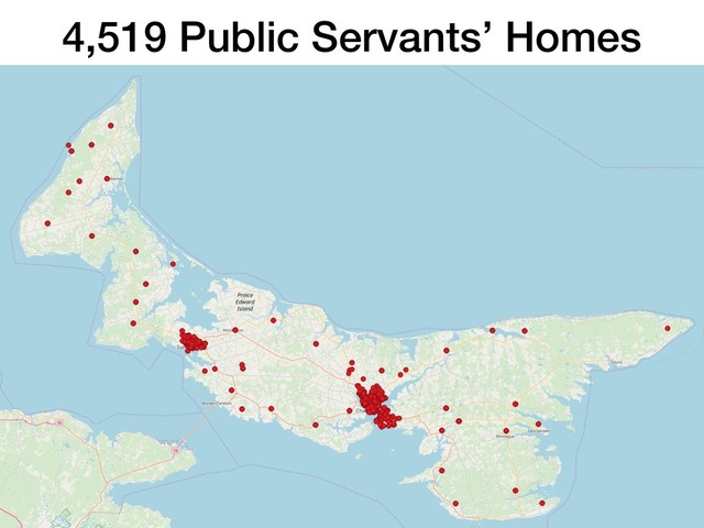 4,519 Public Servants’ Homes
