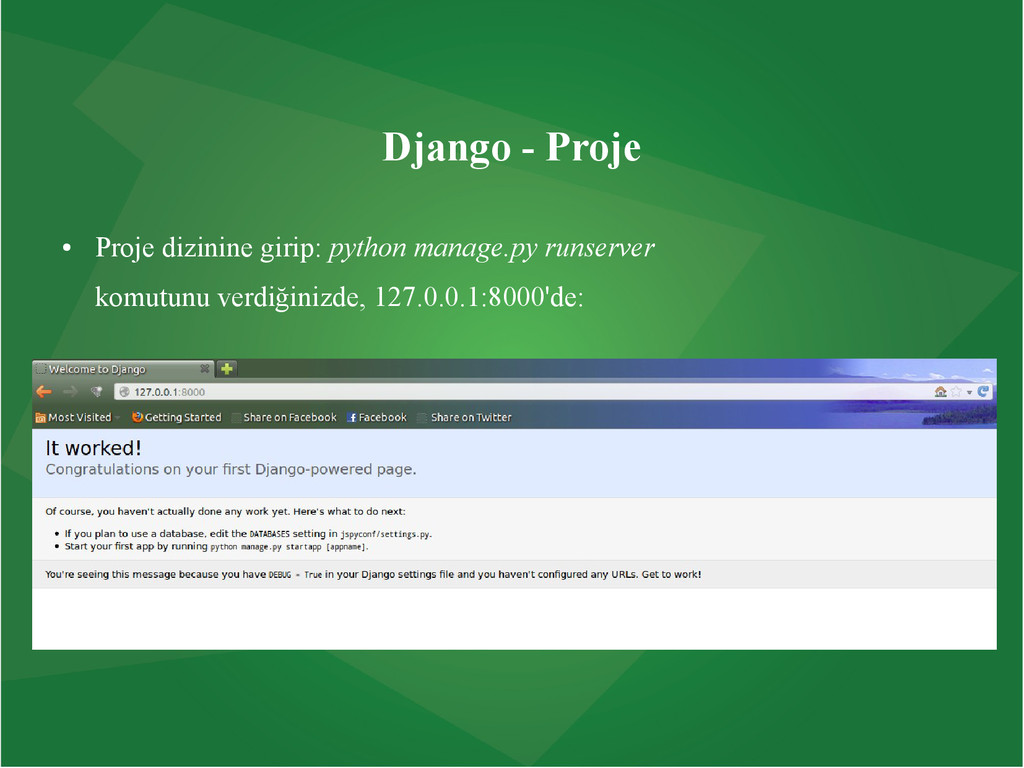 Django manage py runserver