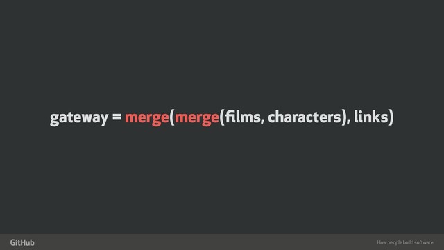 How people build software
"
gateway = merge(merge(ﬁlms, characters), links)
