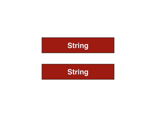 String
String
