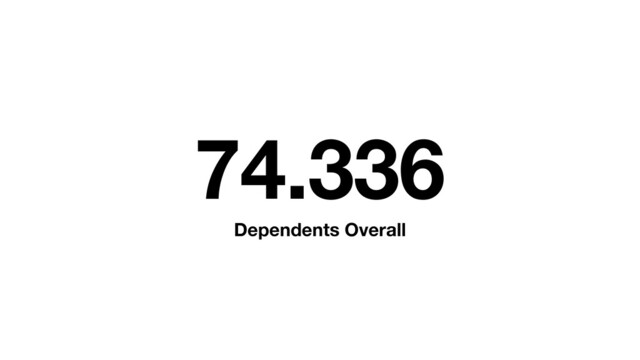 74.336
Dependents Overall
