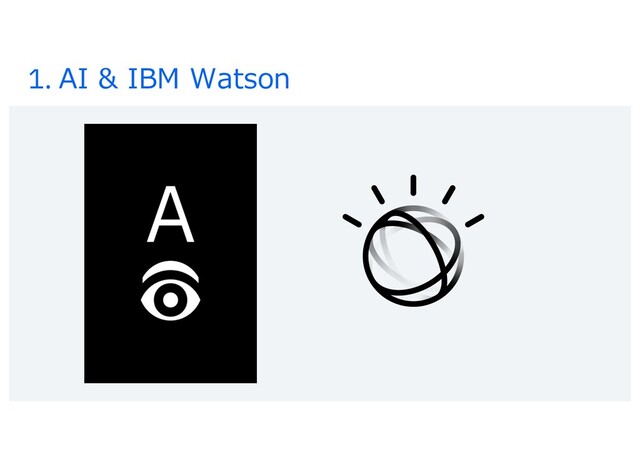 1. AI & IBM Watson
