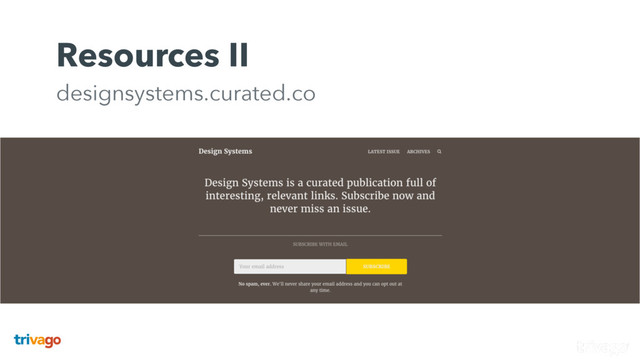 Resources II 
designsystems.curated.co
