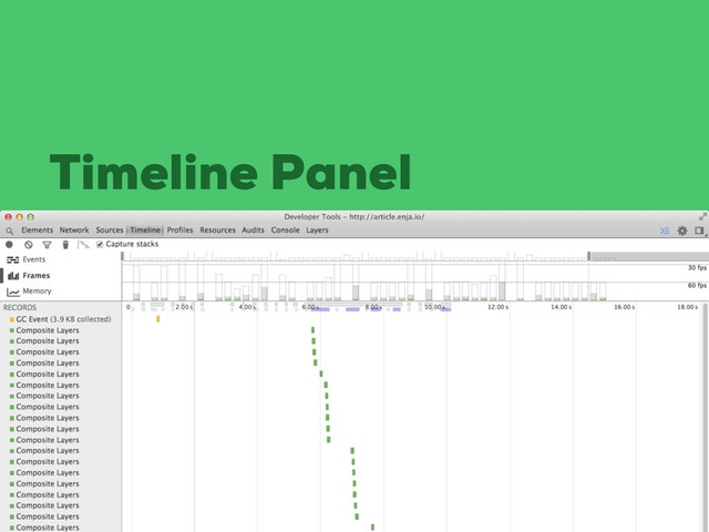Timeline Panel
