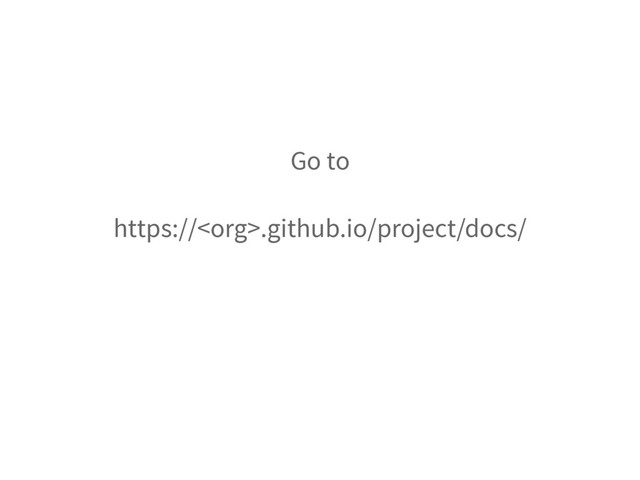 Go to
https://.github.io/project/docs/

