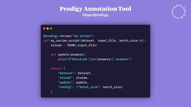 Prodigy Annotation Tool
https://prodi.gy
