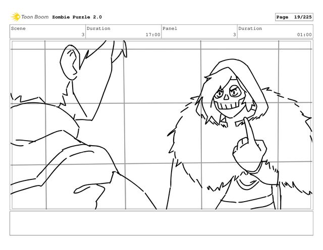 Scene
3
Duration
17:00
Panel
3
Duration
01:00
Zombie Puzzle 2.0 Page 19/225
