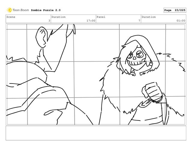 Scene
3
Duration
17:00
Panel
7
Duration
01:00
Zombie Puzzle 2.0 Page 23/225
