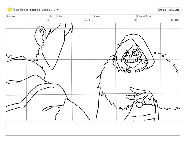 Scene
3
Duration
17:00
Panel
8
Duration
01:00
Zombie Puzzle 2.0 Page 24/225
