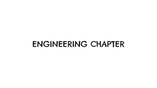 ENGINEERING CHAPTER

