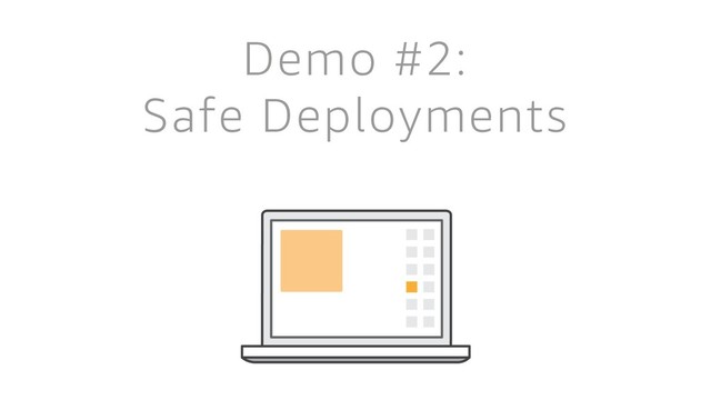 Demo #2:
Safe Deployments
