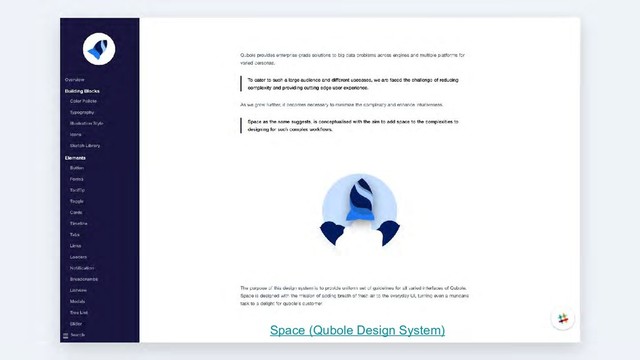 Space (Qubole Design System)
