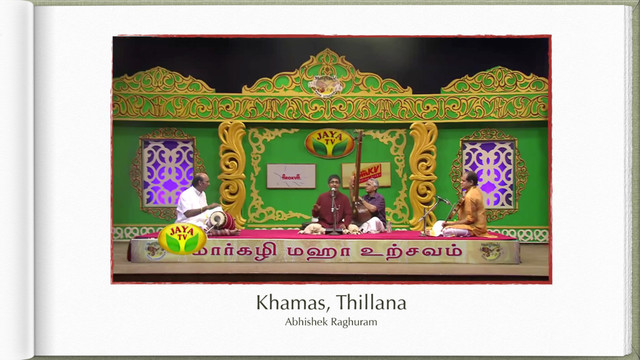 Khamas, Thillana
Abhishek Raghuram
