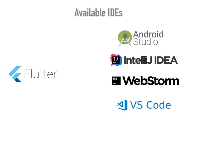 Available IDEs

