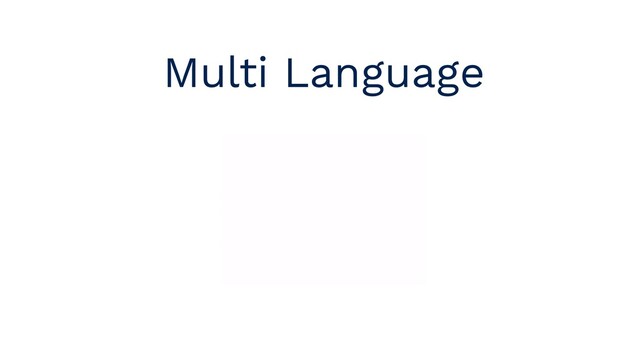 Multi Language
