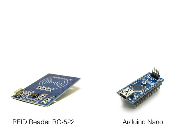 RFID Reader RC-522 Arduino Nano
