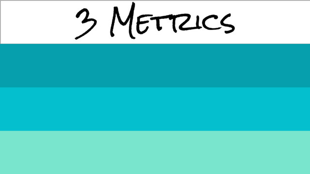3 Metrics

