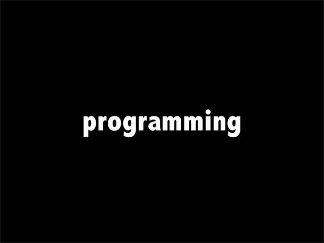 programming
