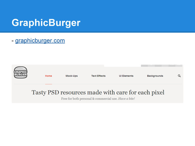 GraphicBurger
- graphicburger.com
