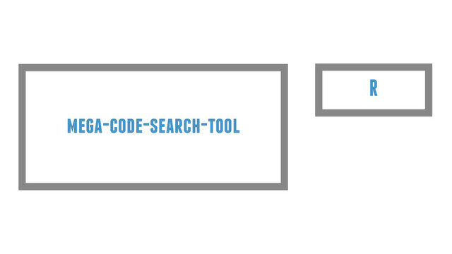 mega-code-search-tool
R
