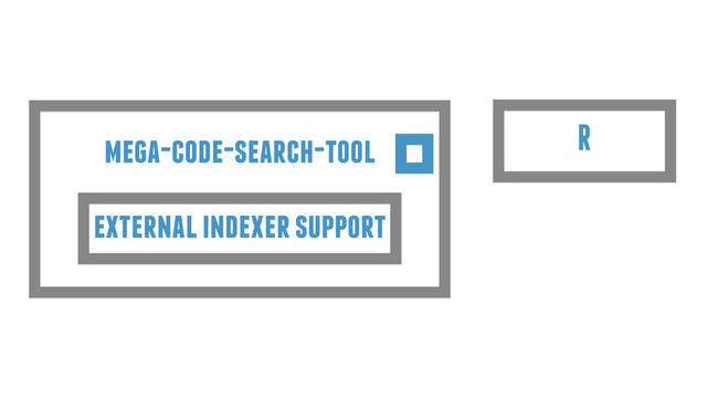 mega-code-search-tool R
external indexer support
