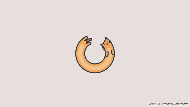 Loading cat by domaso on Dribbble
