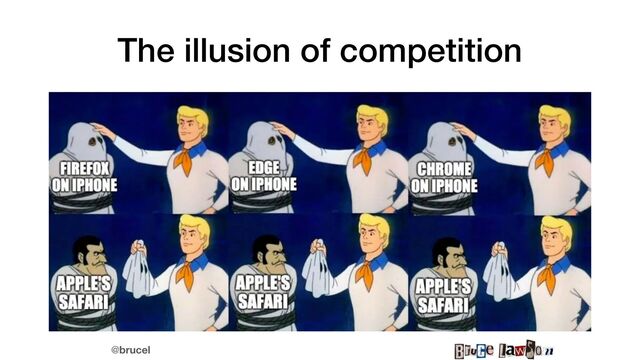 @brucel
The illusion of competition
