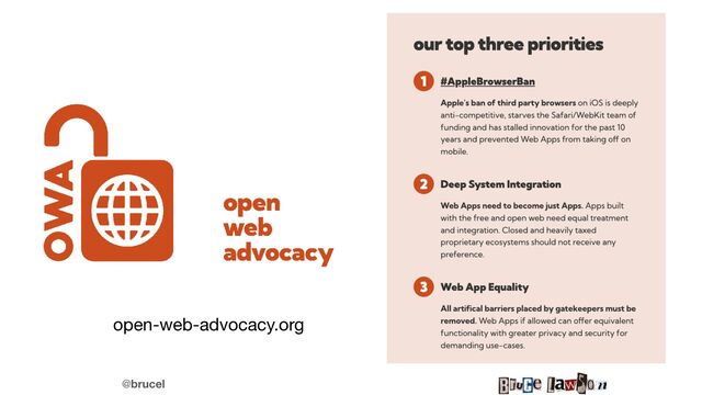 @brucel
open-web-advocacy.org

